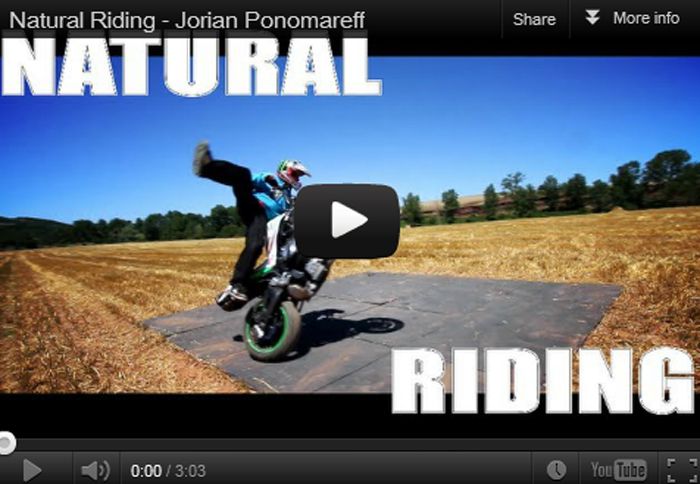 Ο stuntman Jorian Ponomareff έβγαλε το BMW S 1000RR του στη φύση και το αποτέλεσμα ήταν εντυπωσιακό!